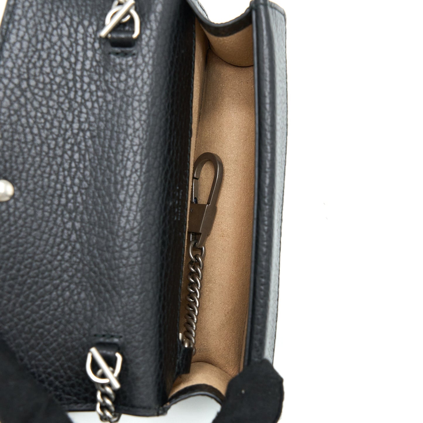Gucci Super Mini Dionysus Calfskin Black Ruthenium