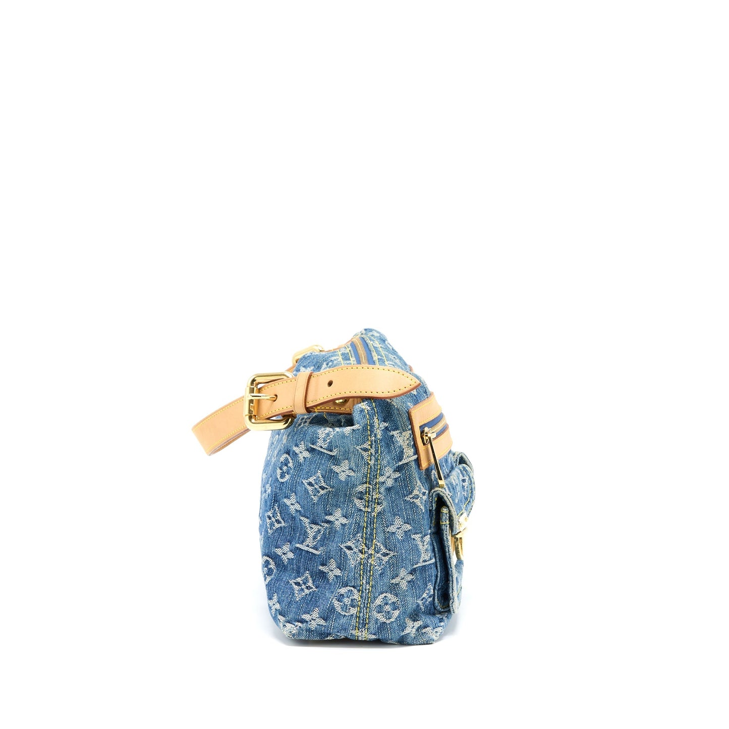 Louis Vuitton Buggy Purse Monogram Denim