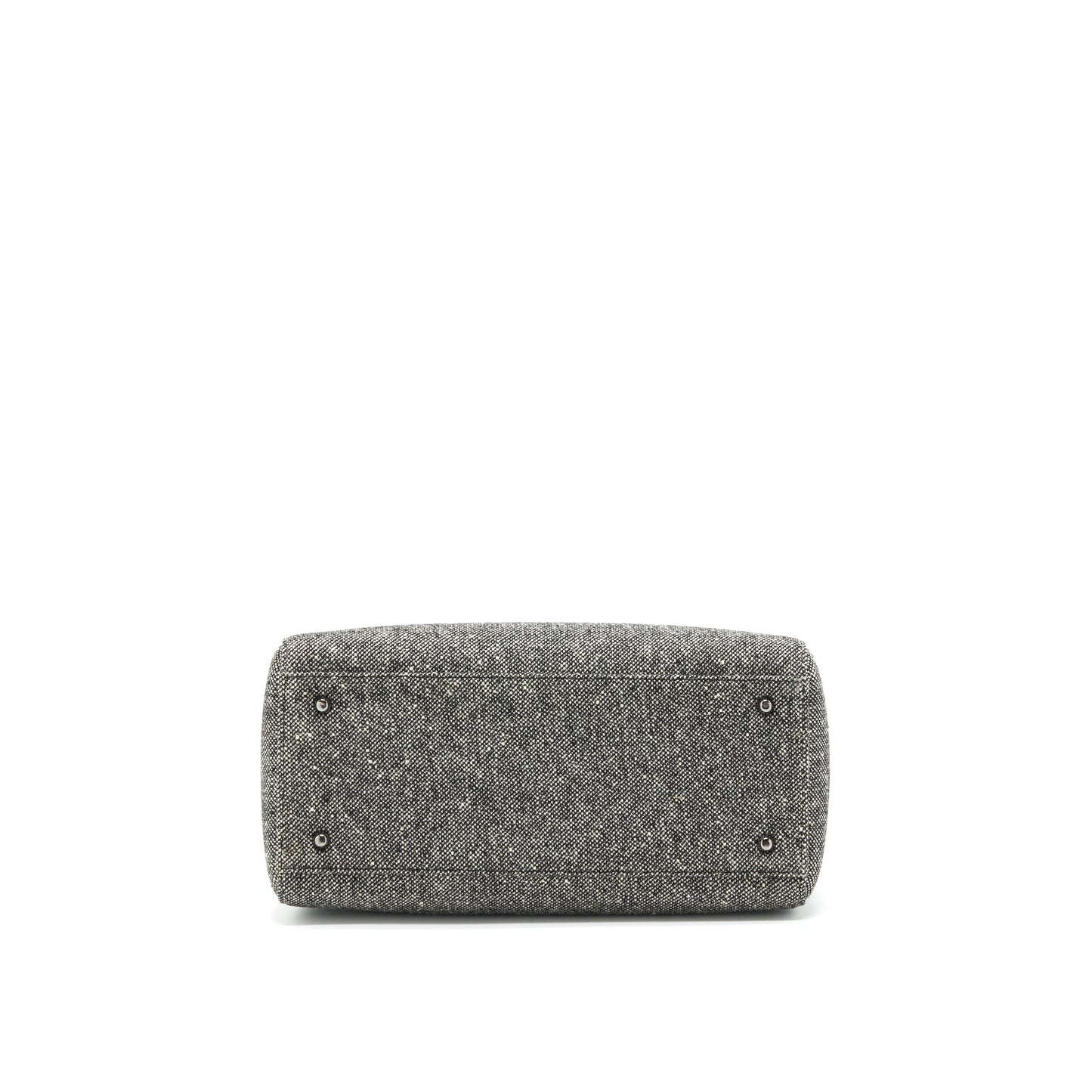 Dior Lady Dior Medium Fabric Dark Grey