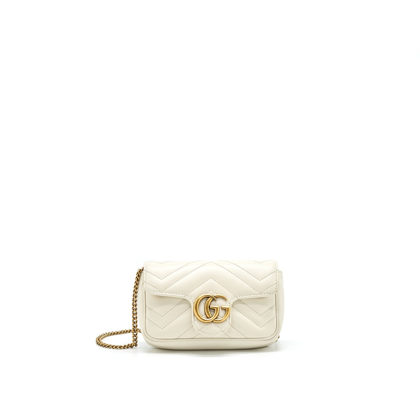 Gucci Marmont Super mini White with