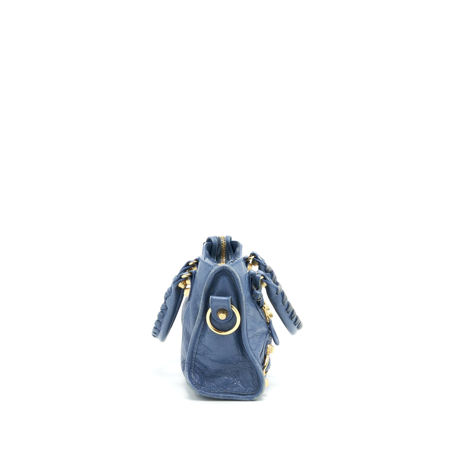 Balenciaga mini City Crossbody Purse blue