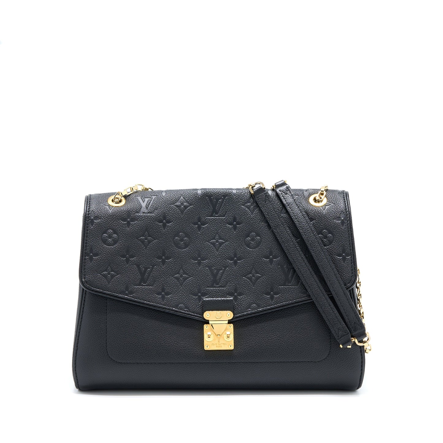 Louis Vuitton Saint Germain Chain Empreinte Black