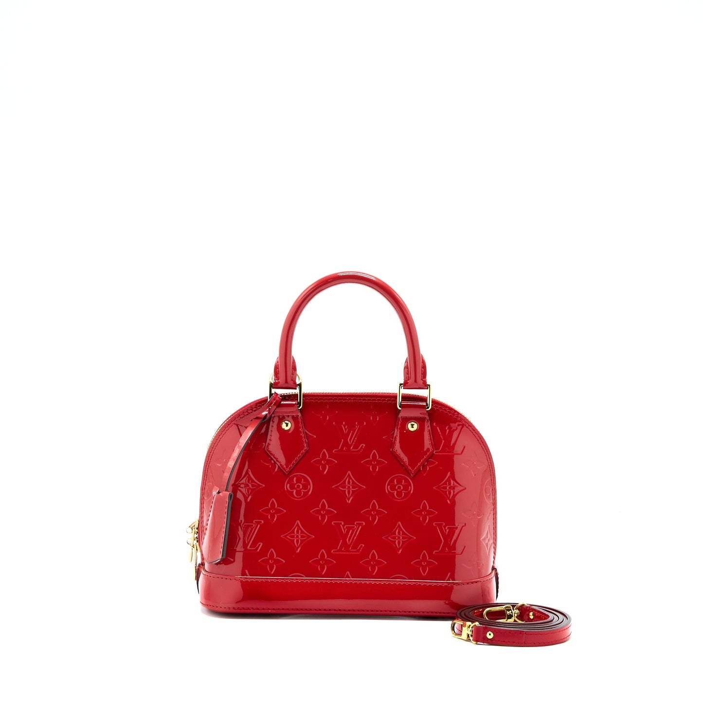 Louis Vuitton Alma Vernis Red