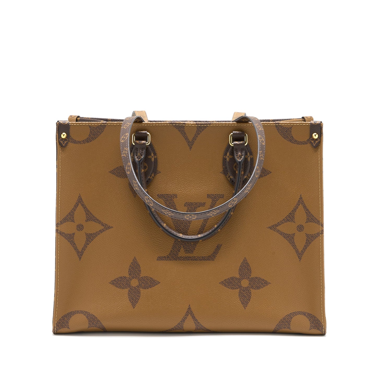 Louis Vuitton On The Go Monogram Coated Monogram Reverse Canvas