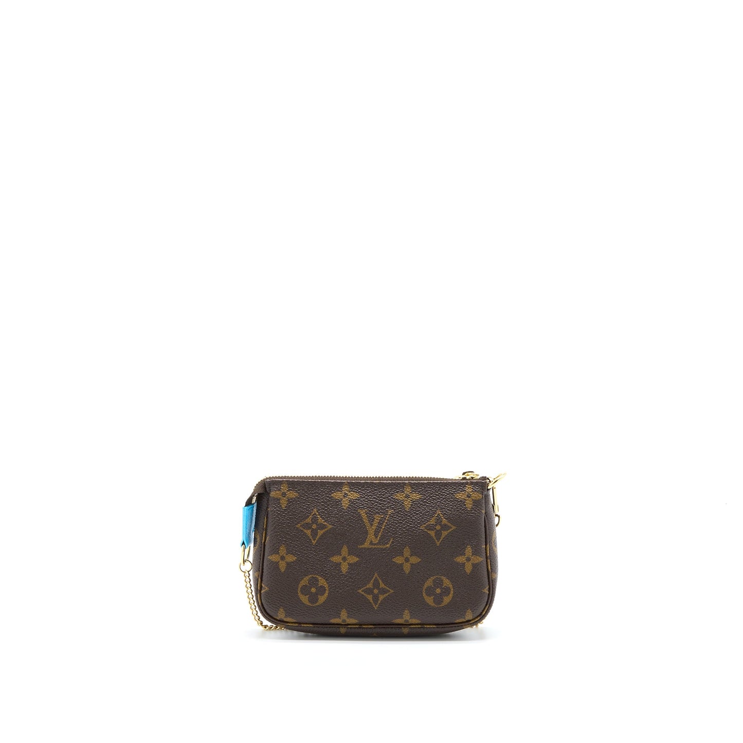 Louis Vuitton Mini Pochette Accessories Monogram Canvas/Blue