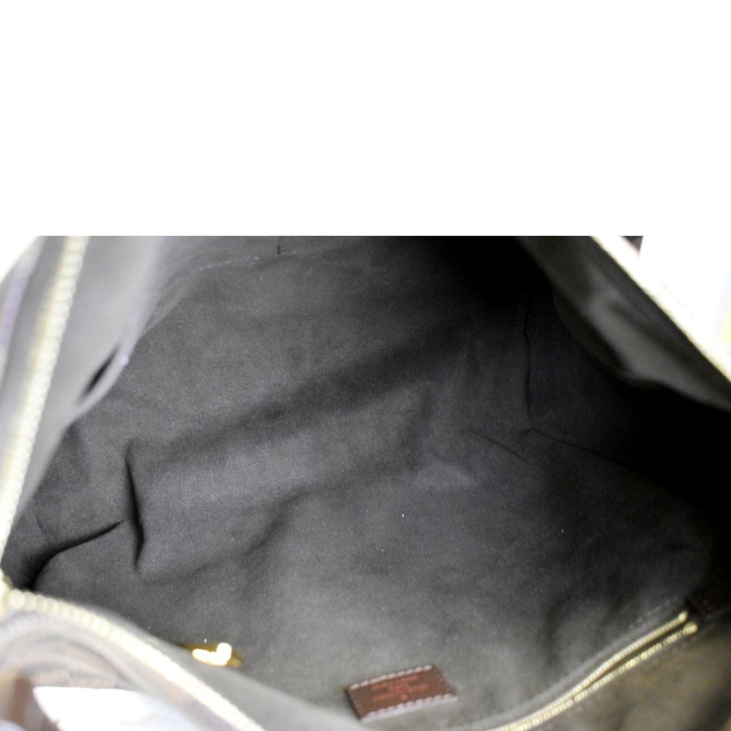 LOUIS VUITTON Portobello PM Damier Ebene Shoulder Bag Brown