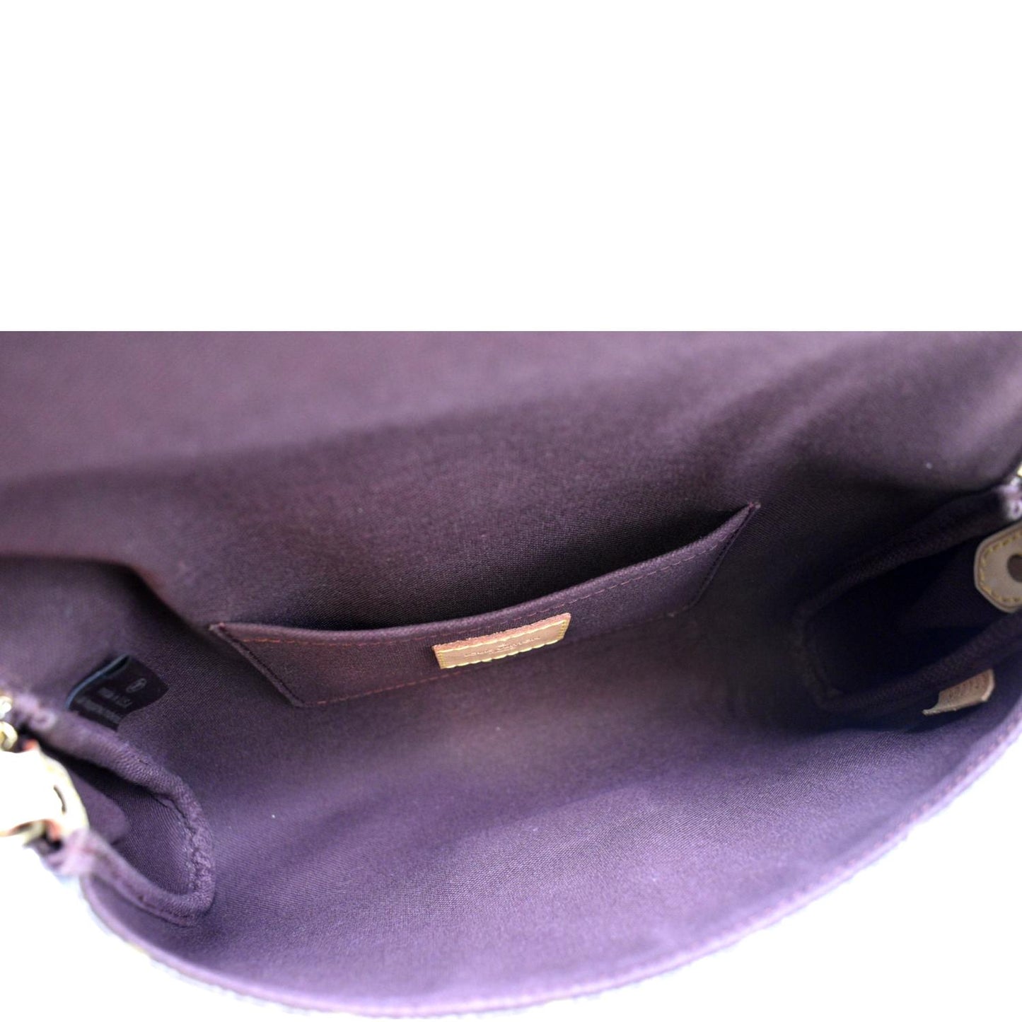 LOUIS VUITTON Favorite MM Monogram Canvas Crossbody Bag Brown