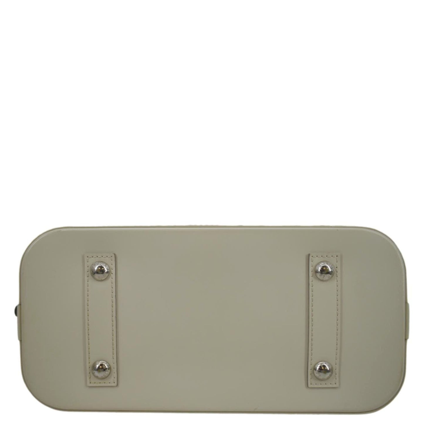 LOUIS VUITTON Alma PM Epi Leather Satchel Bag Ivory