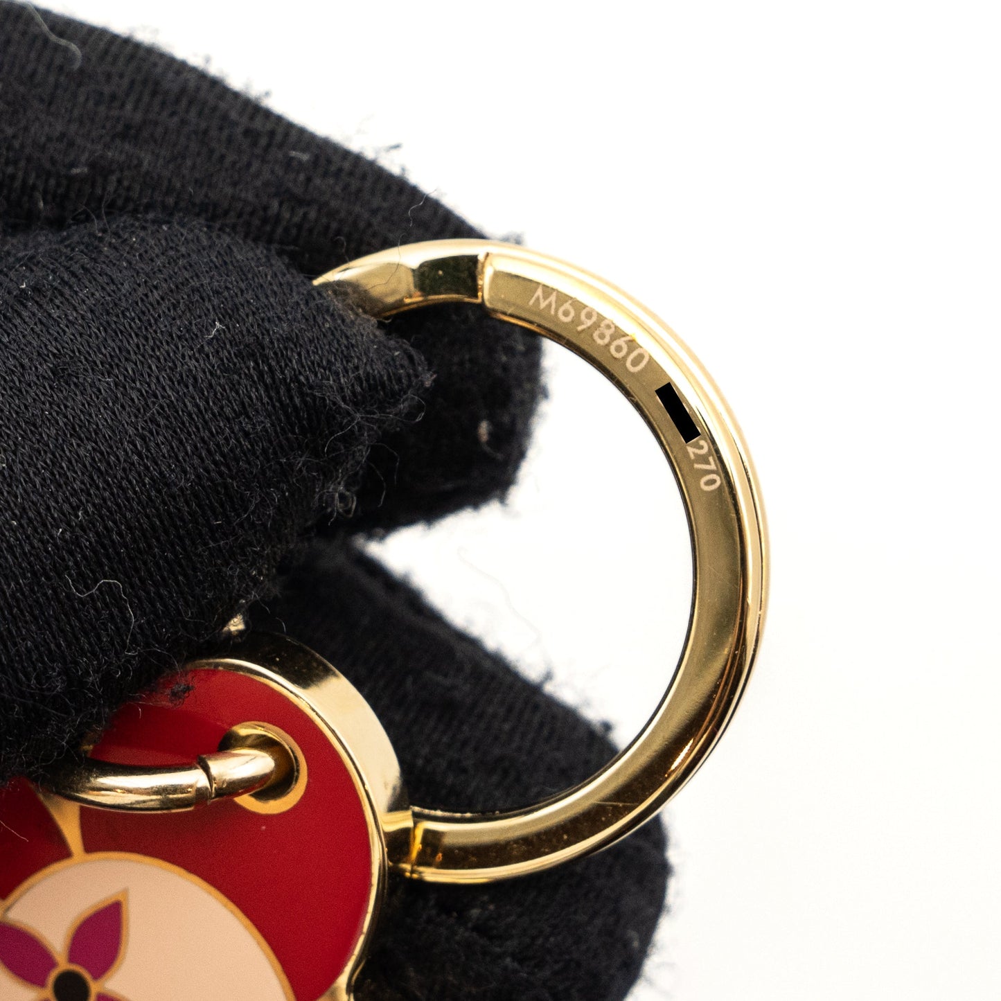 Louis Vuitton Porte Cles-Charm Vivienne Key Ring Multicolour