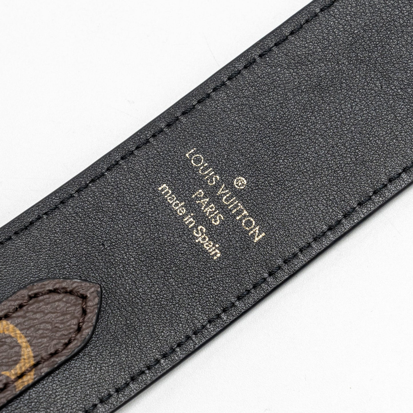 Louis Vuitton Bandouliere Strap Monogram canvas Black