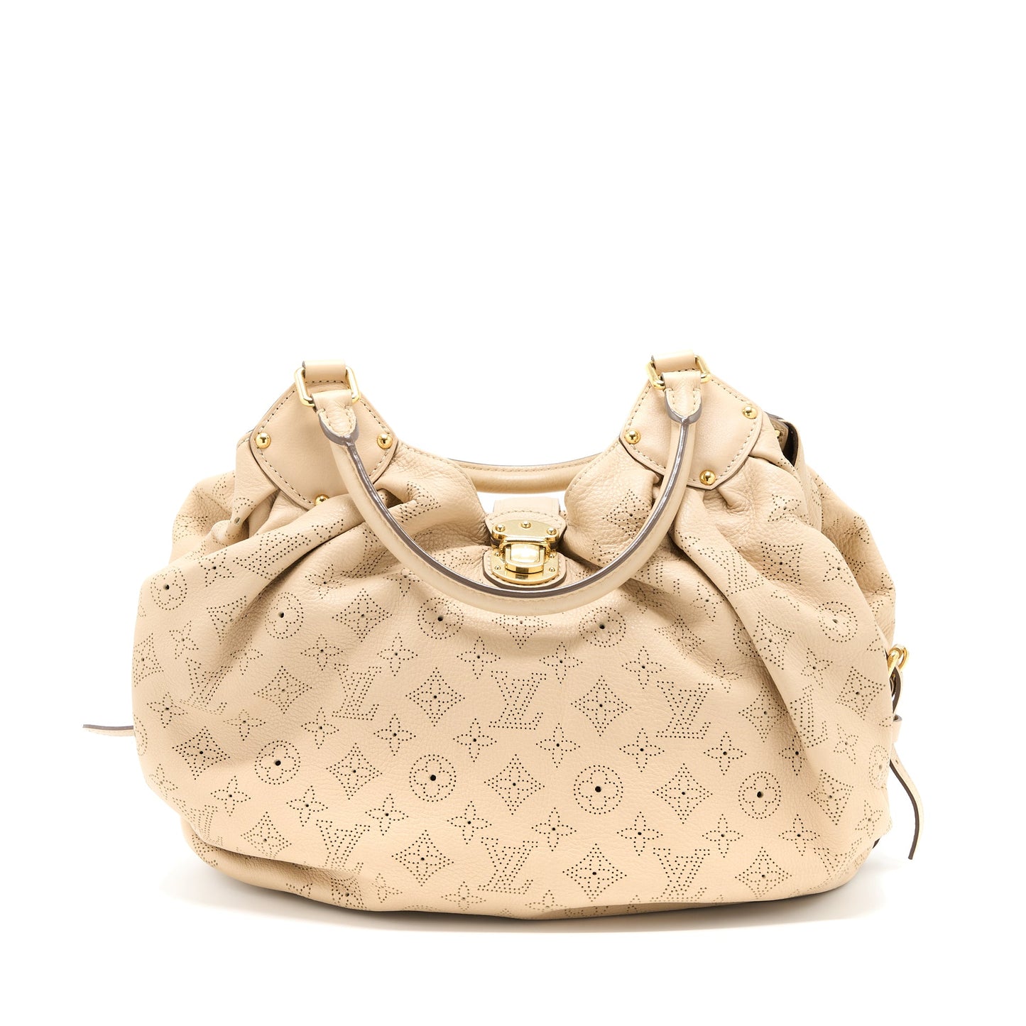 Louis Vuitton Mahina Hina Mini Purse Beige