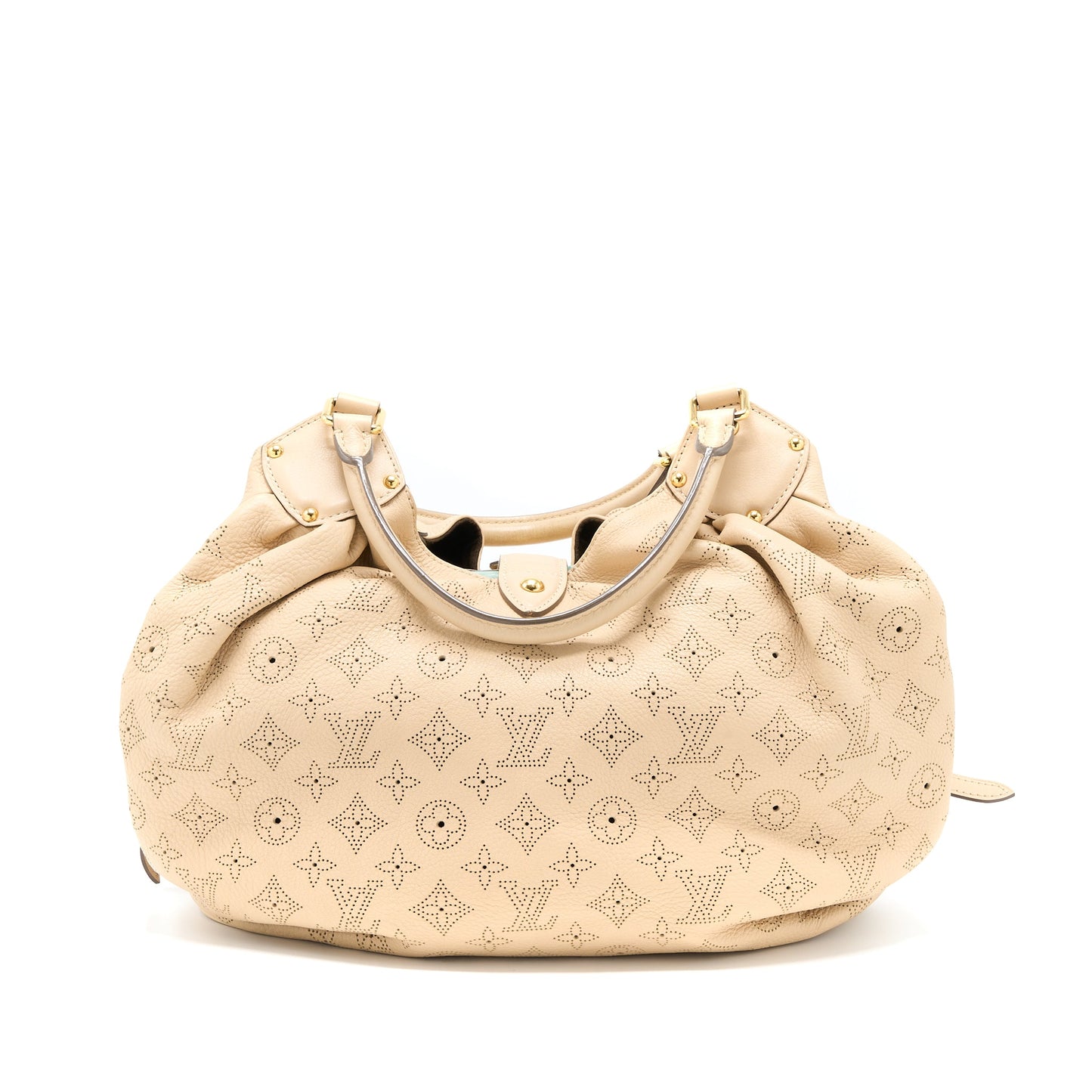 Louis Vuitton Mahina Hina Mini Purse Beige