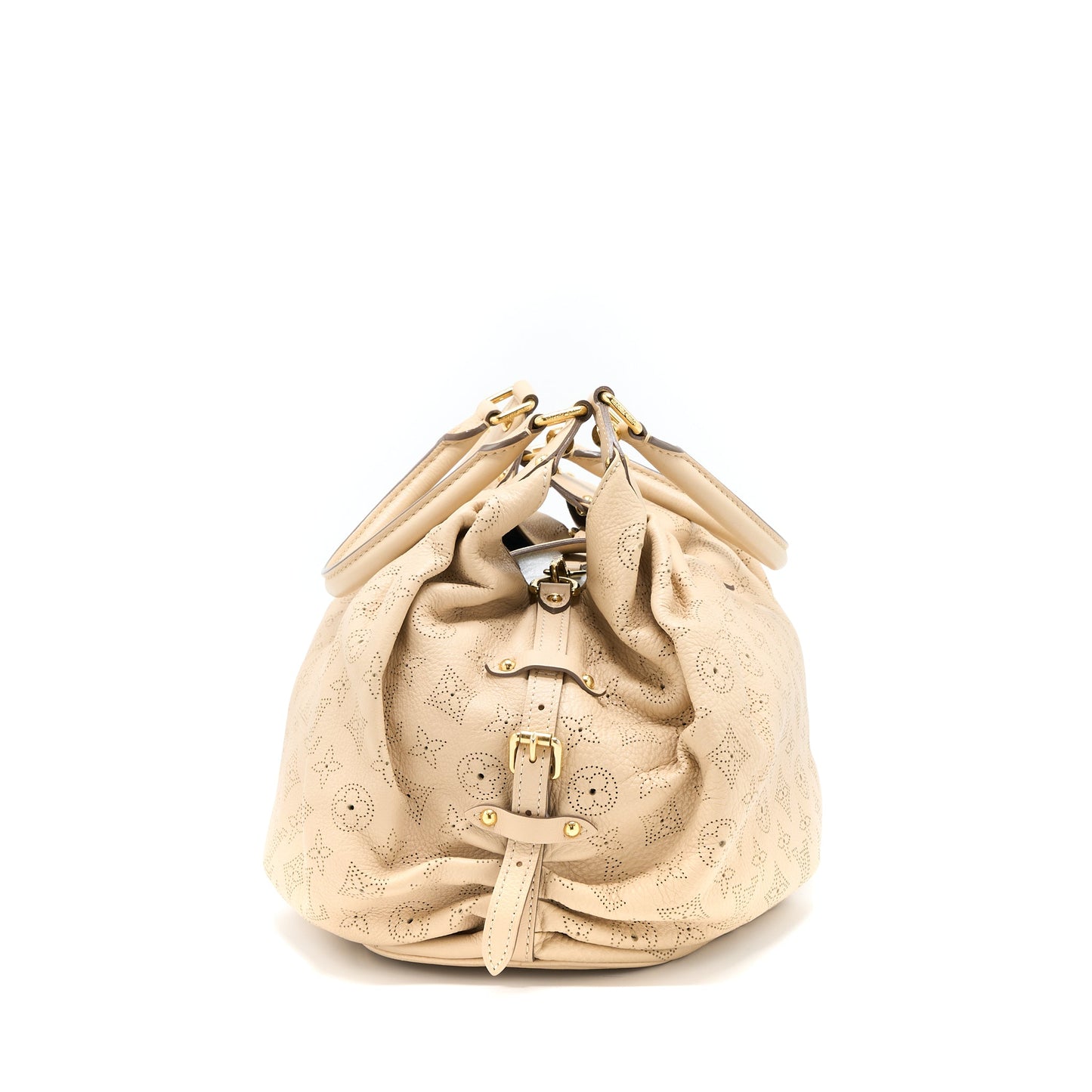 Louis Vuitton Mahina Hina Mini Purse Beige