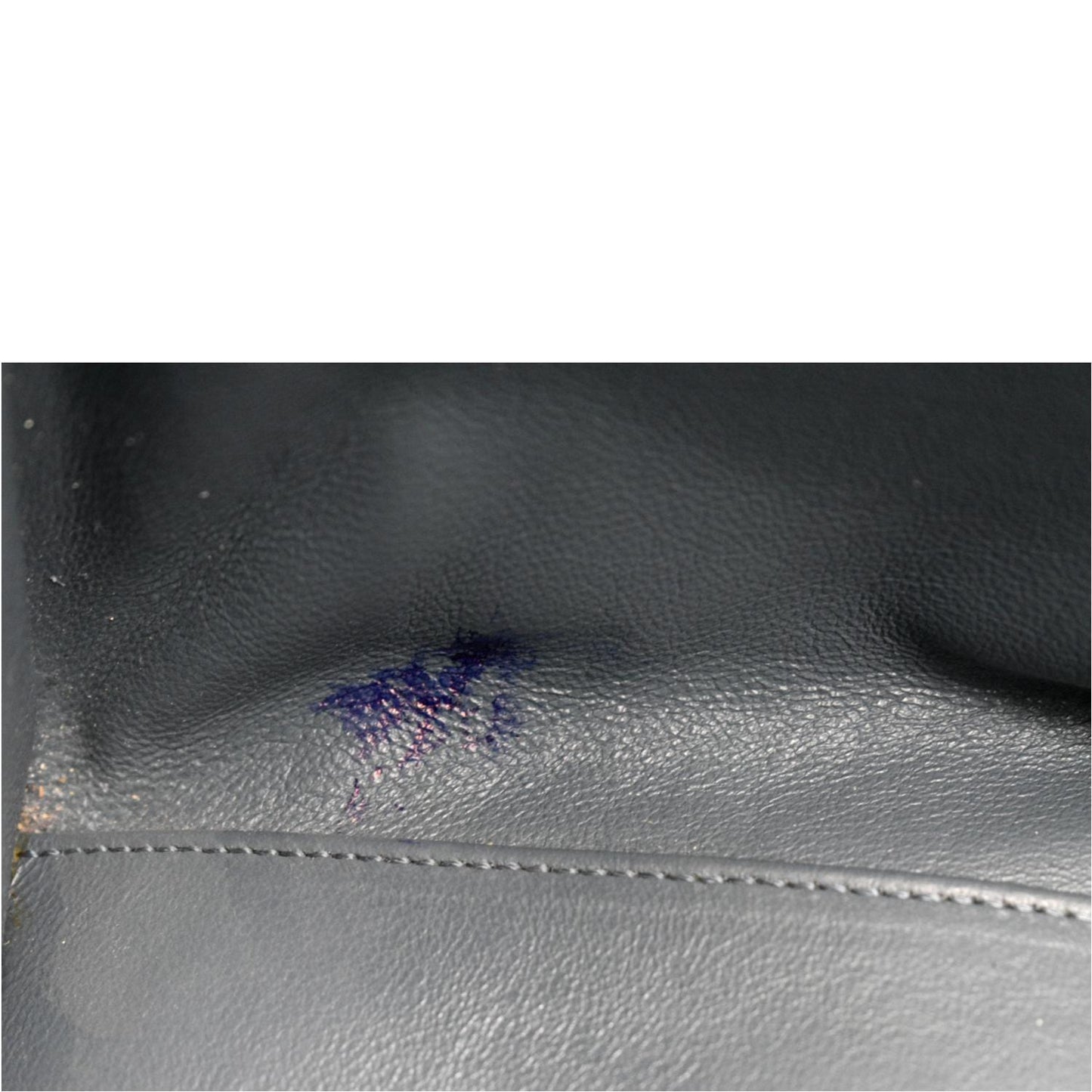 CELINE Luggage Calfskin Leather Tote Bag Tri-Color