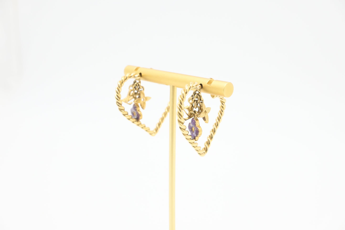 Louis Vuitton Sweet Monogram In My Heart Hoop Earrings
