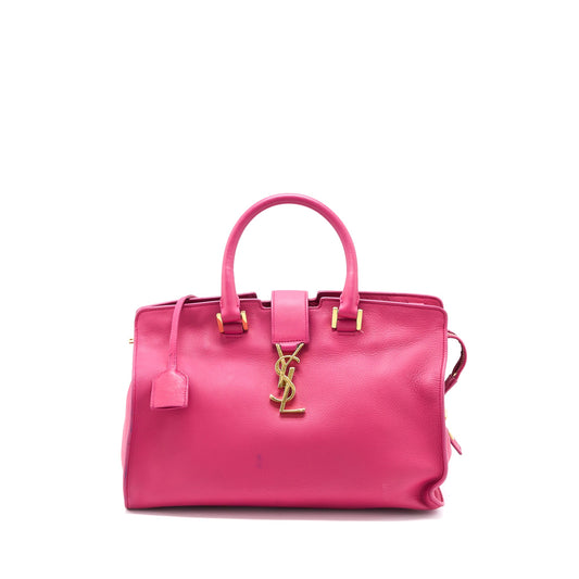 Saint Laurent Cabas Tote Purse Pink