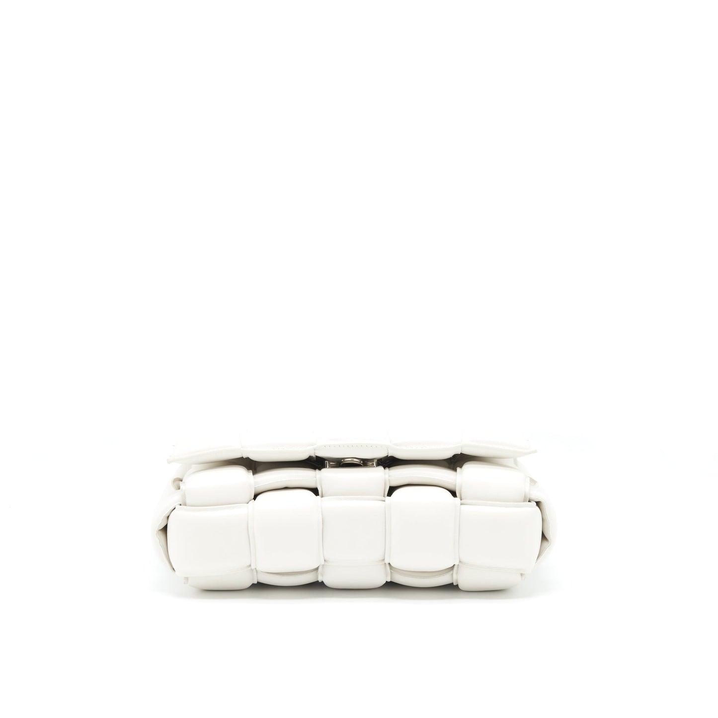 Bottega Veneta Padded Cassette Purse White