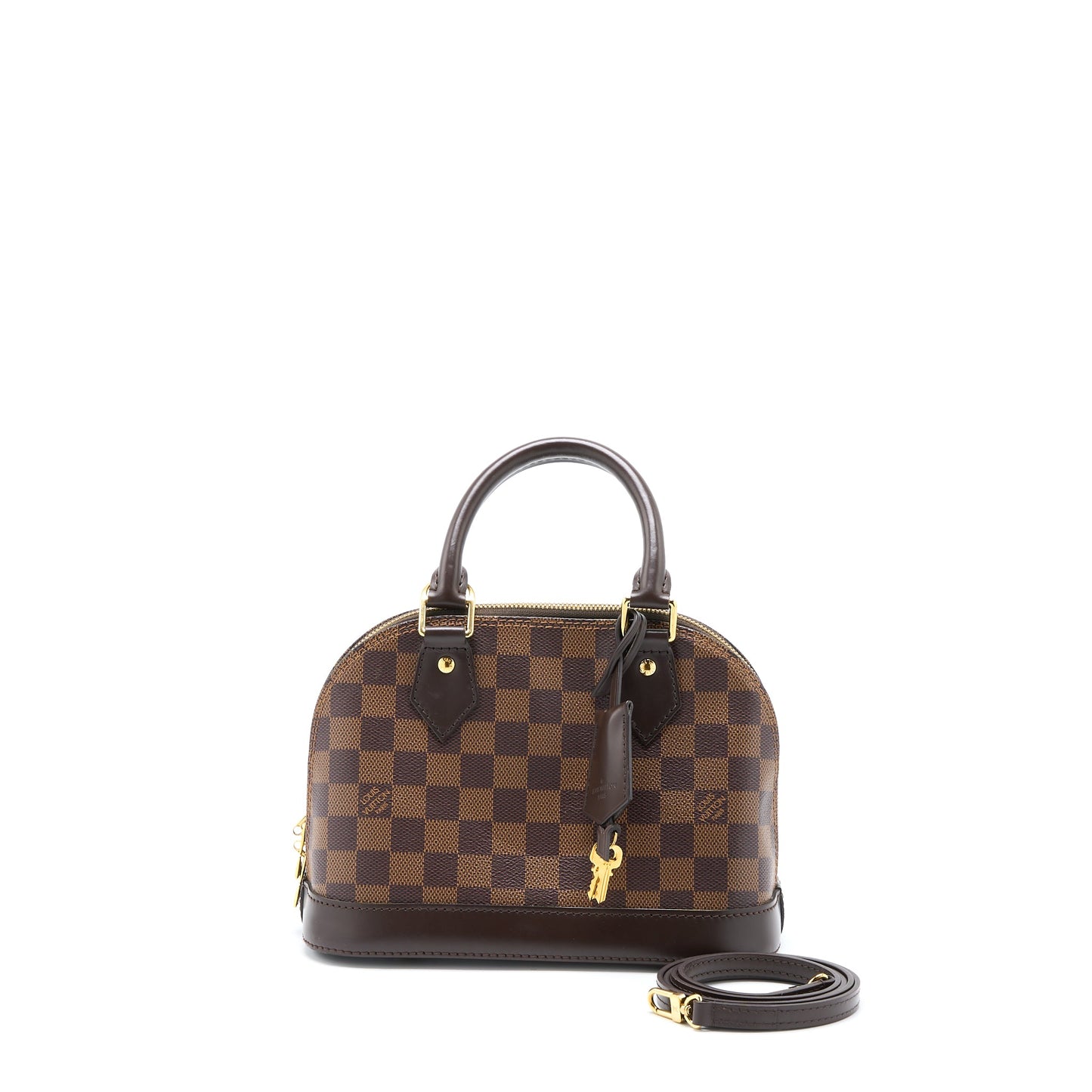 Louis Vuitton Alma Damier Ebene Canvas