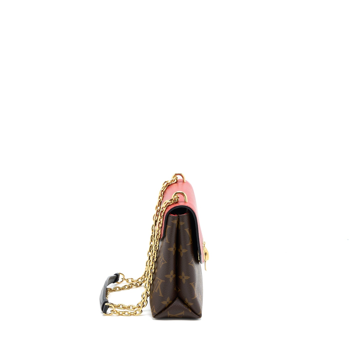 Louis Vuitton Pallas Chain Purse Cerise Monogram Canvas/Leather