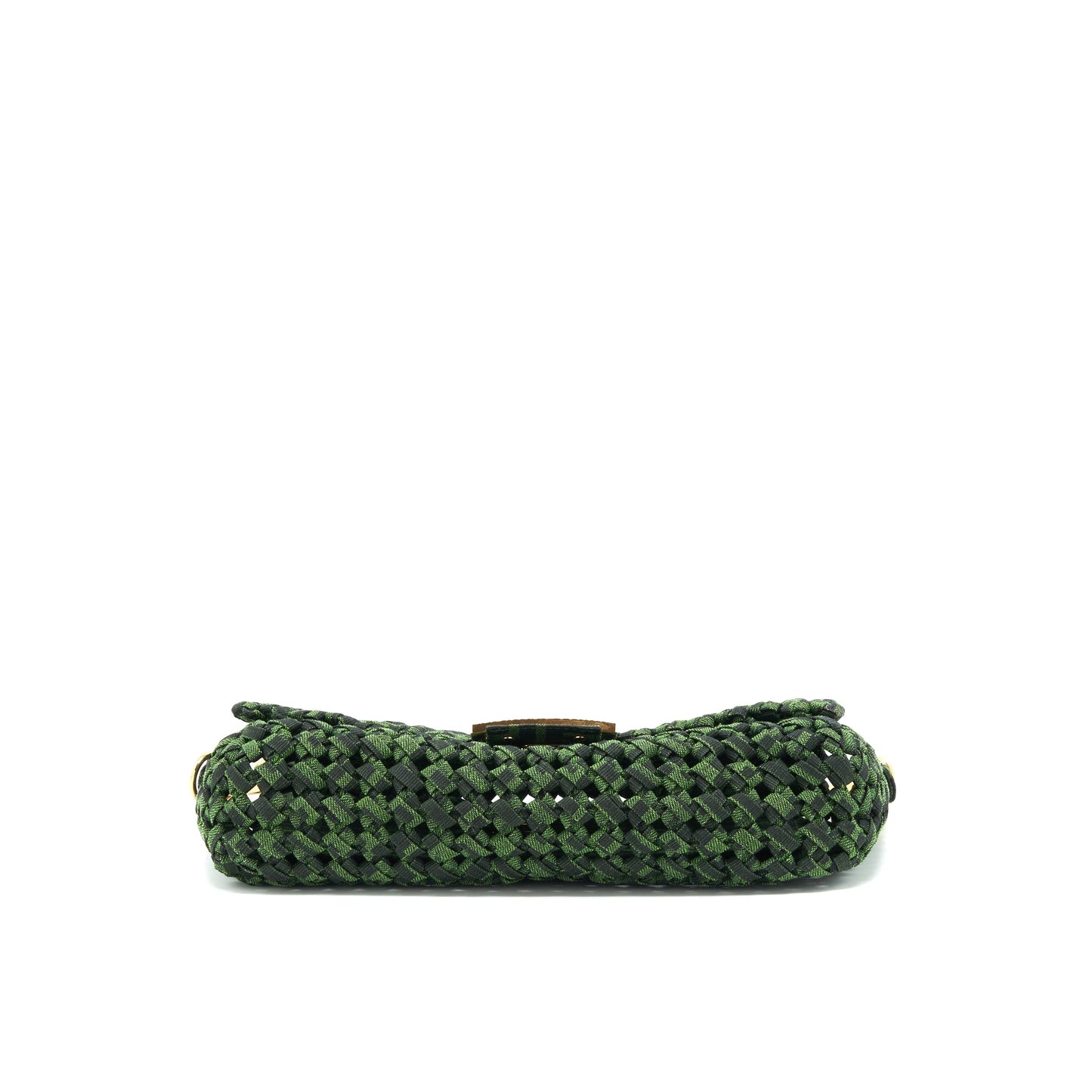 Fendi Baguette Limited edition Tweed Green