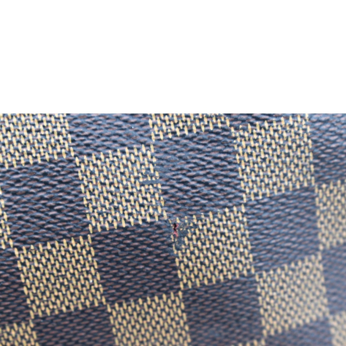 LOUIS VUITTON Neverfull GM Damier Ebene Tote Shoulder Bag Brown