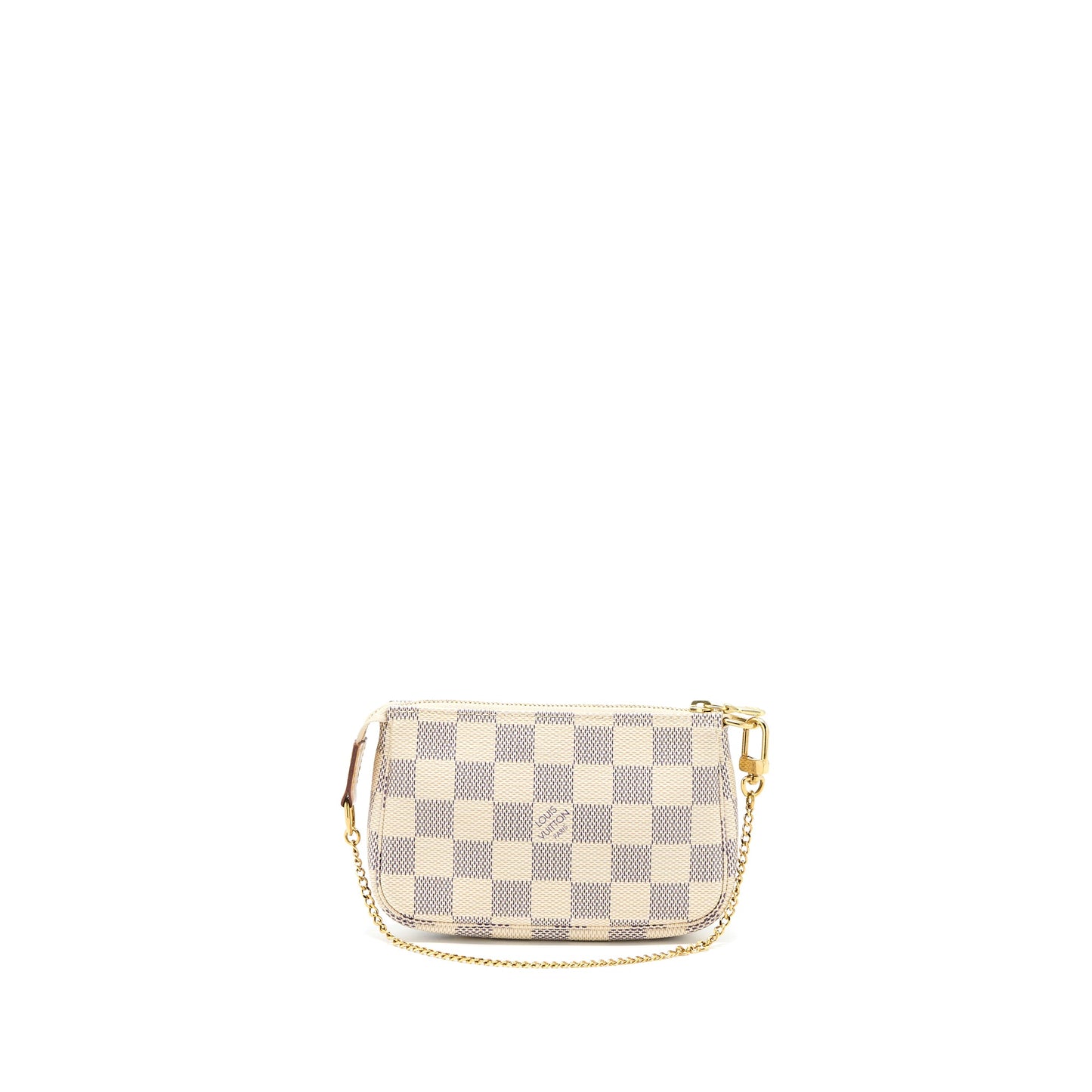 Louis Vuitton Mini Pochette Damier Azur Canvas
