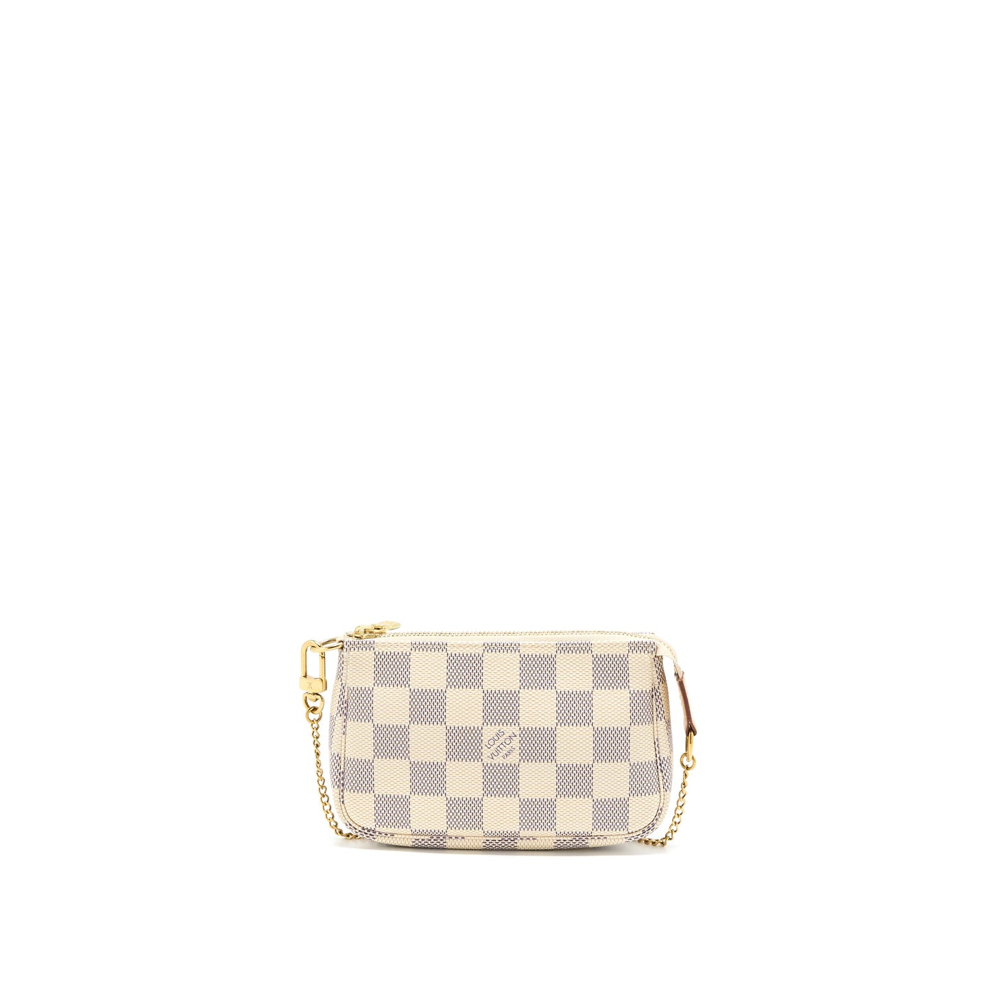 Louis Vuitton Mini Pochette Damier Azur Canvas