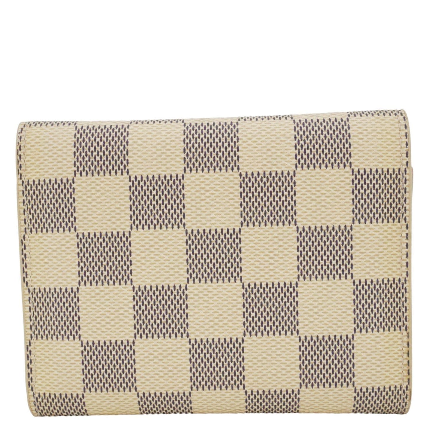 LOUIS VUITTON Victorine Damier Azur Wallet Rose Ballerine