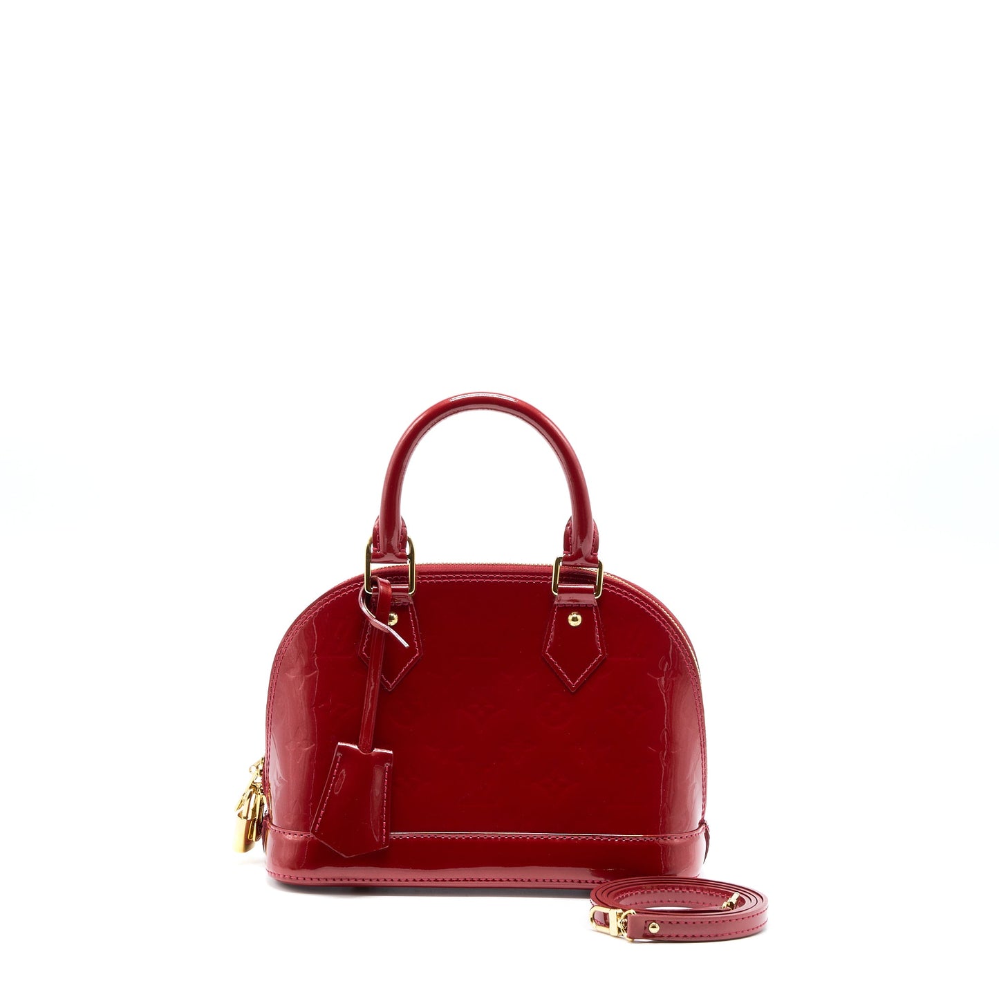 Louis Vuitton Alma Vernis Red