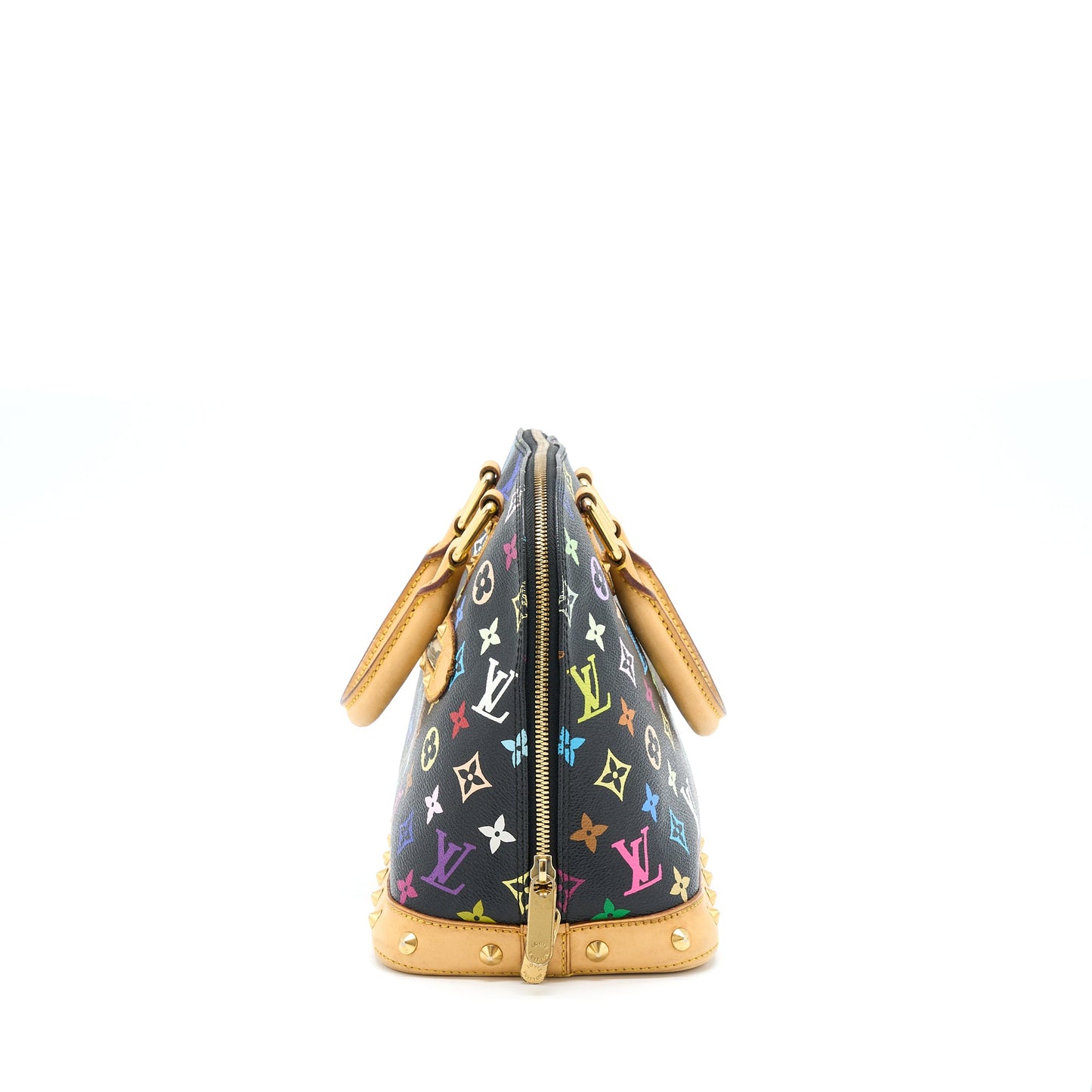 Louis Vuitton Alma Purse Monogram Canvas Multicolour/ Black