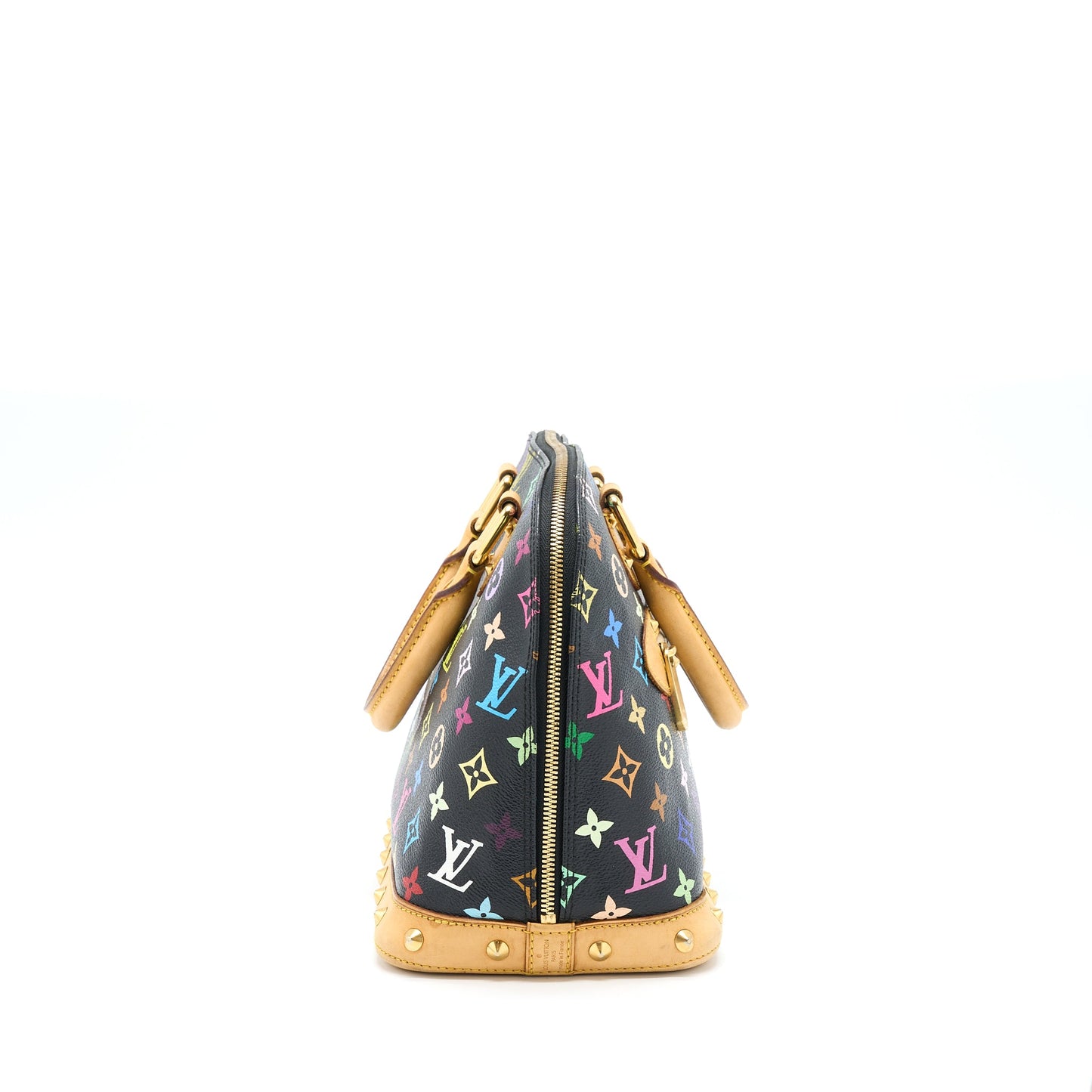 Louis Vuitton Alma Purse Monogram Canvas Multicolour/ Black