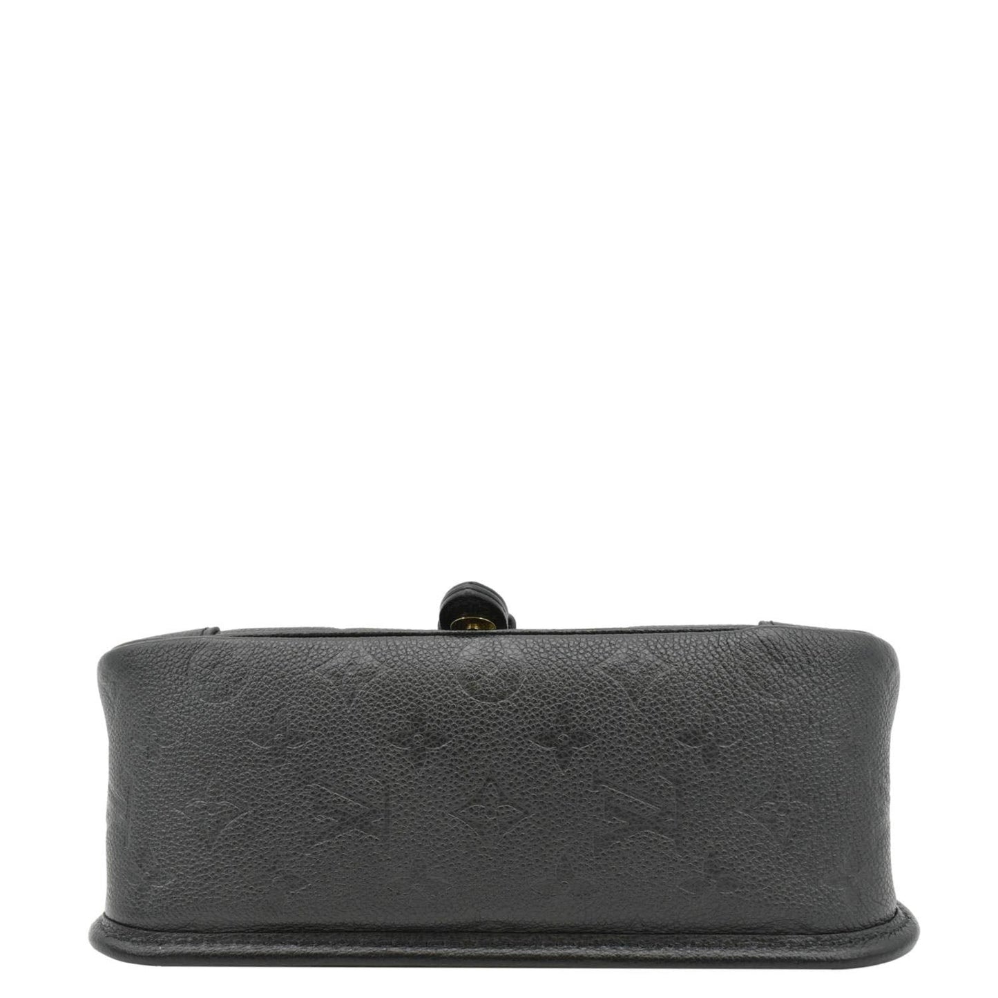 LOUIS VUITTON Diane Monogram Empreinte Leather Crossbody Bag Black
