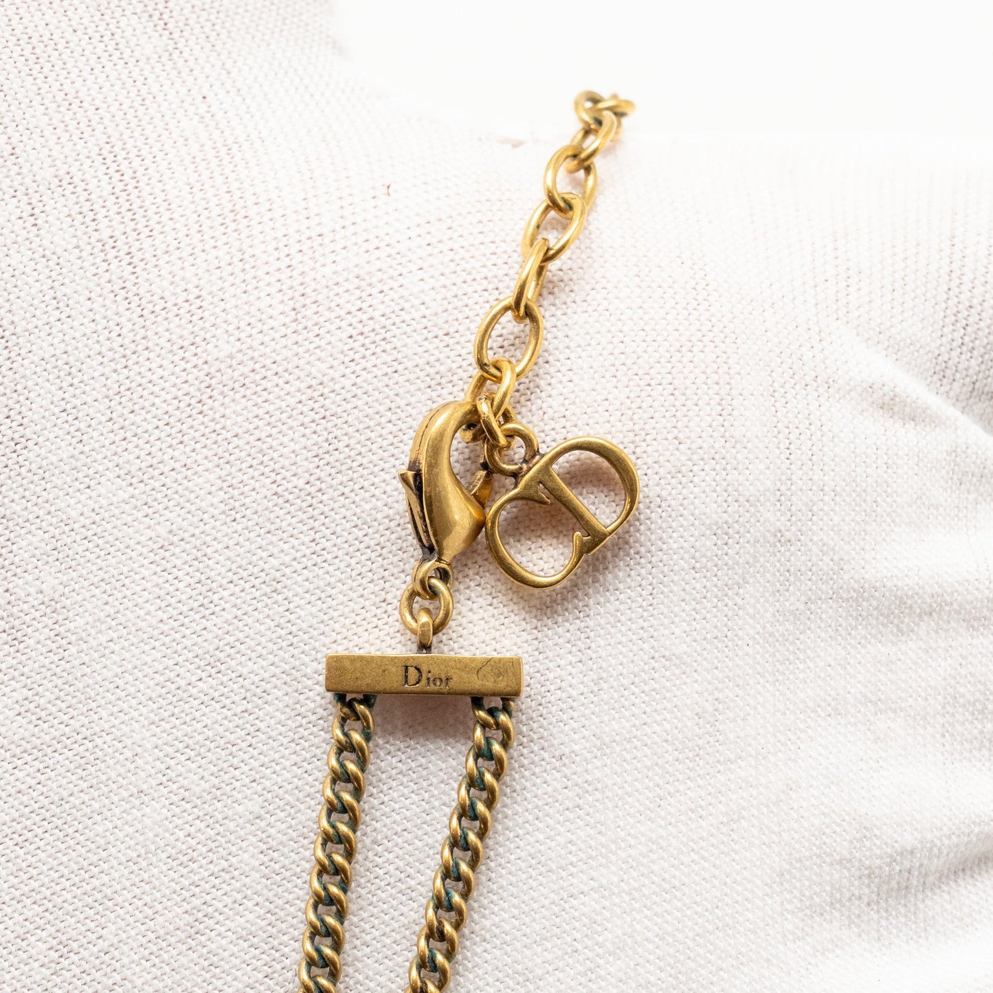 Dior J'A Choker Gold Tone