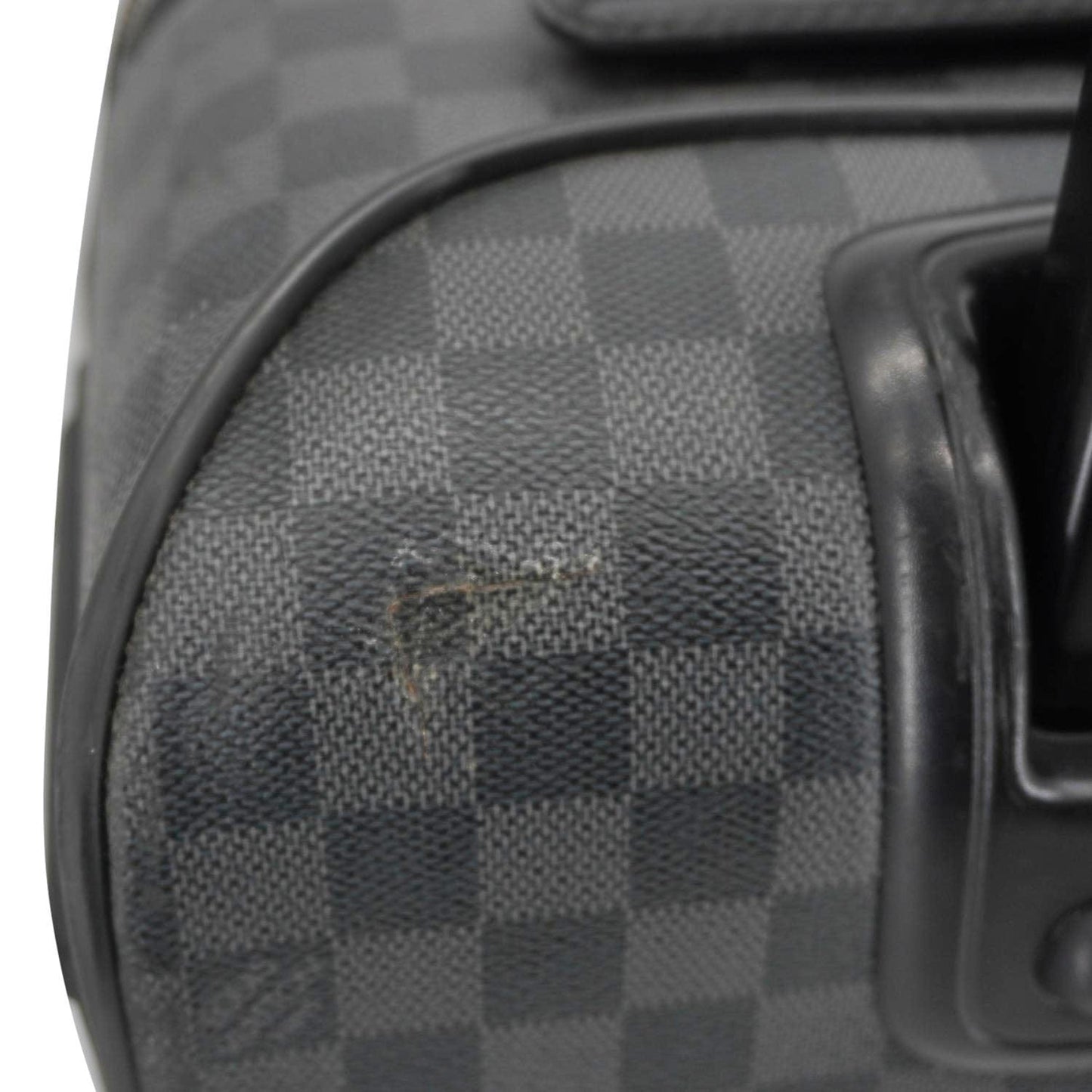 LOUIS VUITTON Pegase 55 Damier Graphite Business Suitcase Travel Bag Black