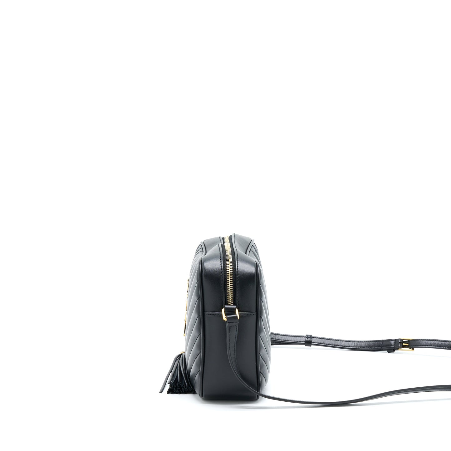 Saint Laurent/ Lou Camera Purse Calfskin Black