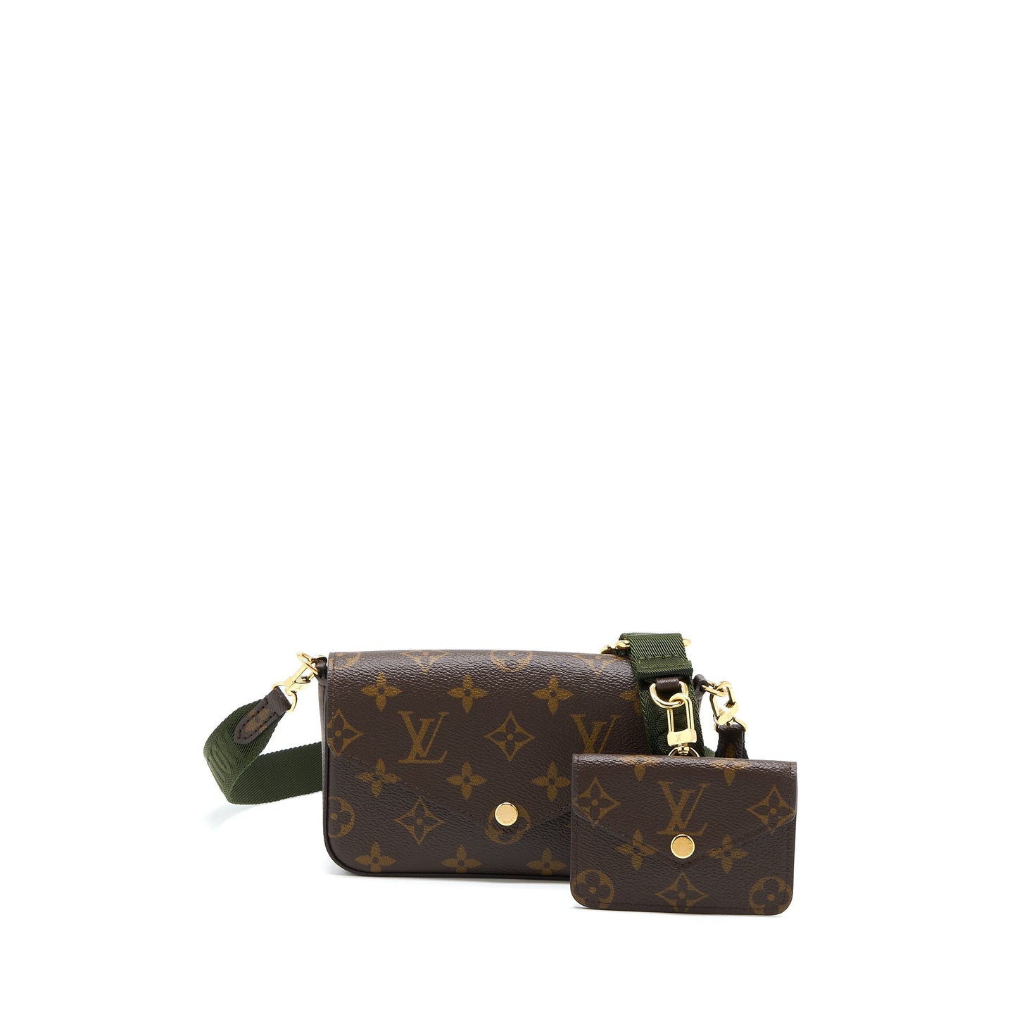 Louis Vuitton Felicie Strap & Go Monogram Canvas