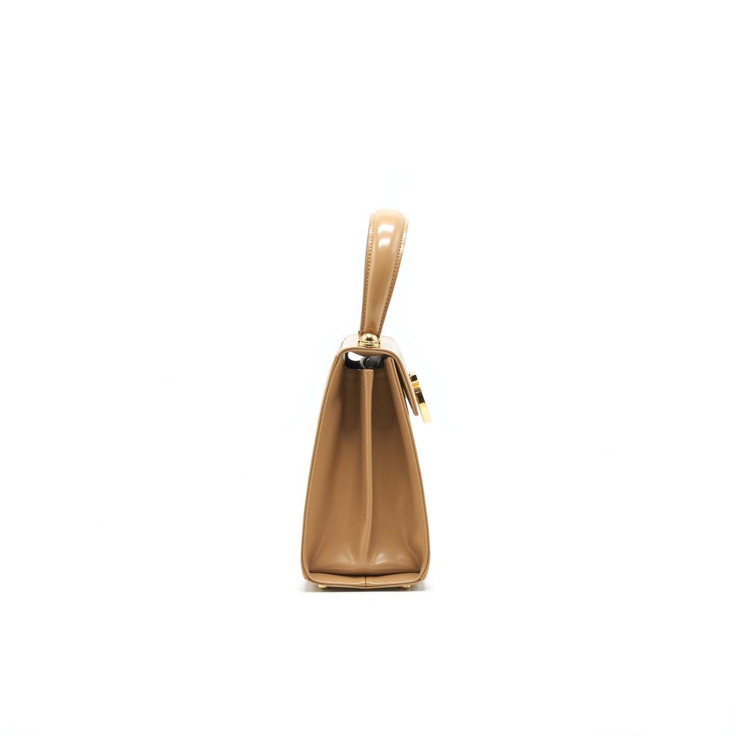 Ferragamo Gancini Bag Camel with LGHW