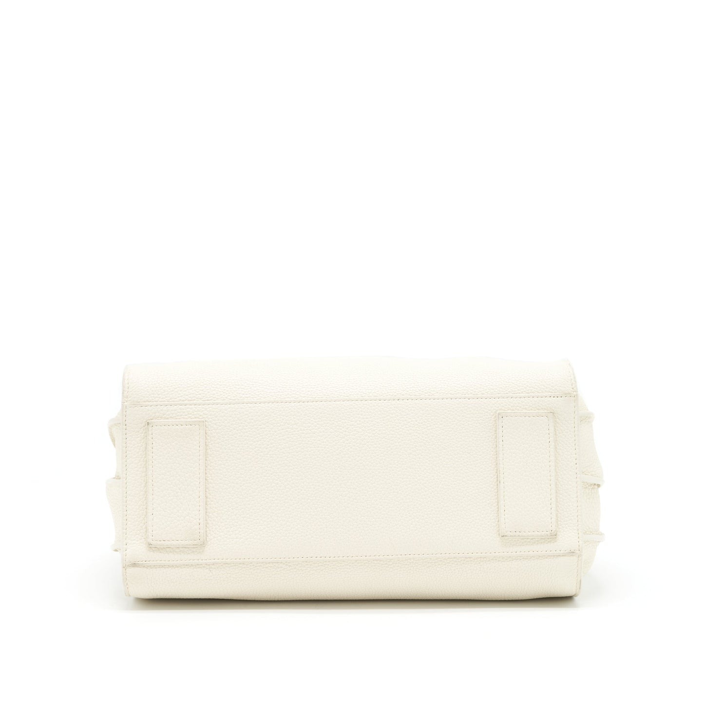 Saint Laurent () Sac De Jour Tote Purse Calfskin White