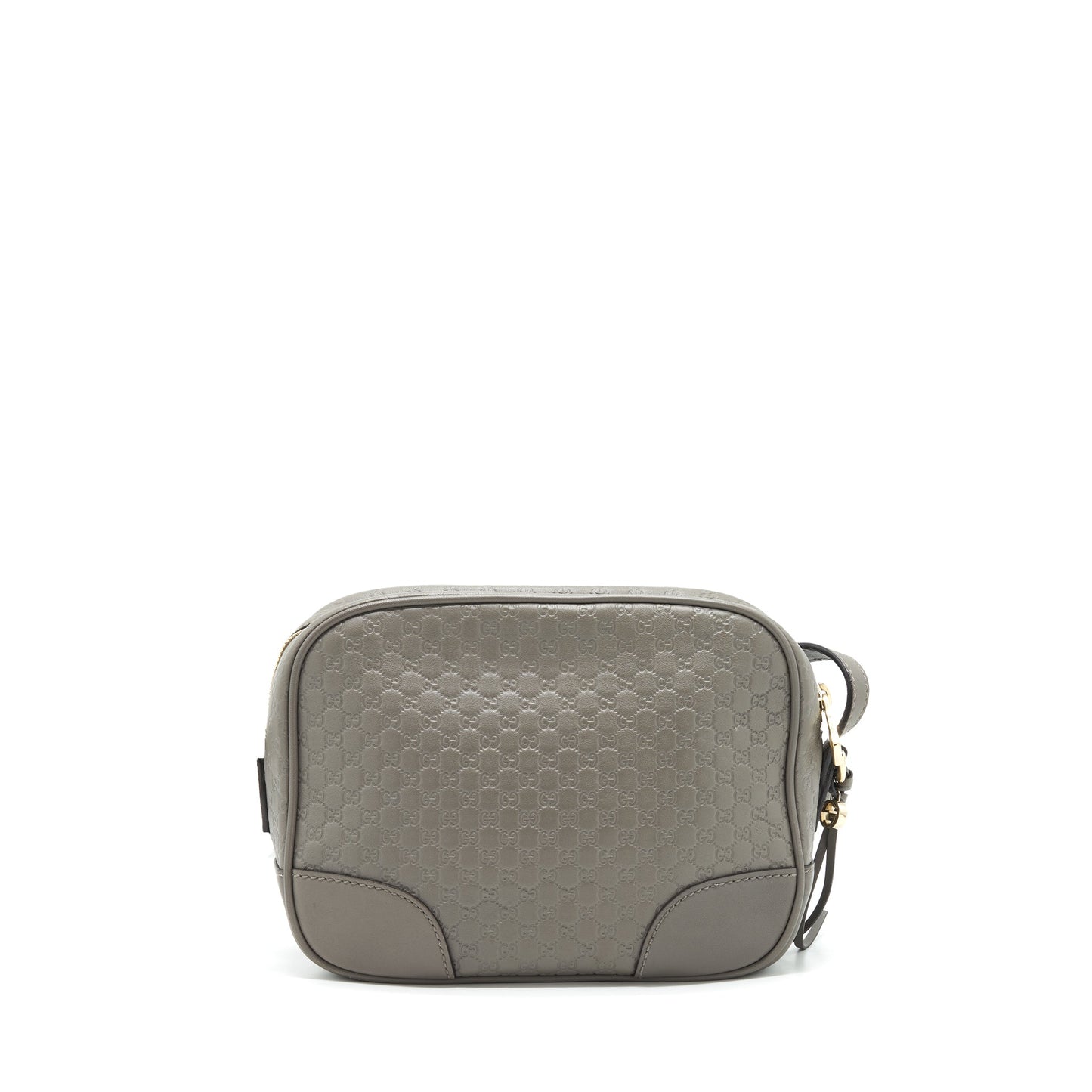Gucci Guccissima Crossbody Purse Grey