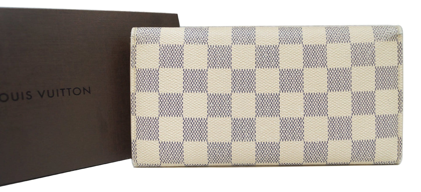 LOUIS VUITTON Josephine Damier Azur Wallet