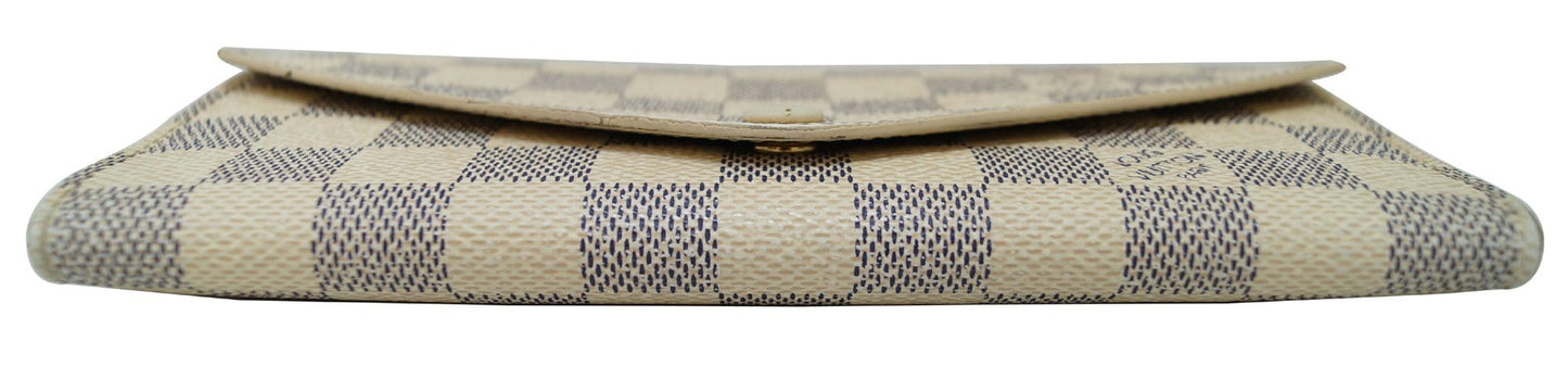 LOUIS VUITTON Josephine Damier Azur Wallet
