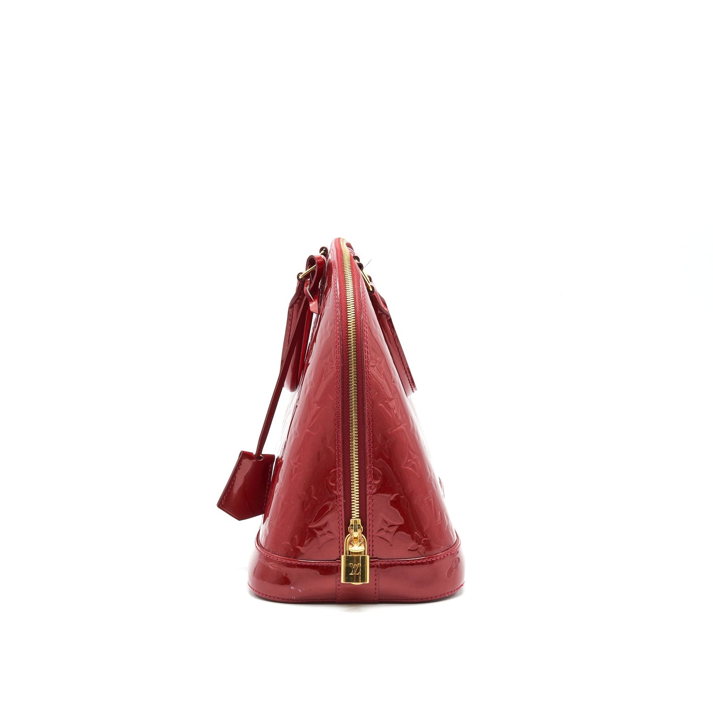 Louis Vuitton Alma Patent leather Red