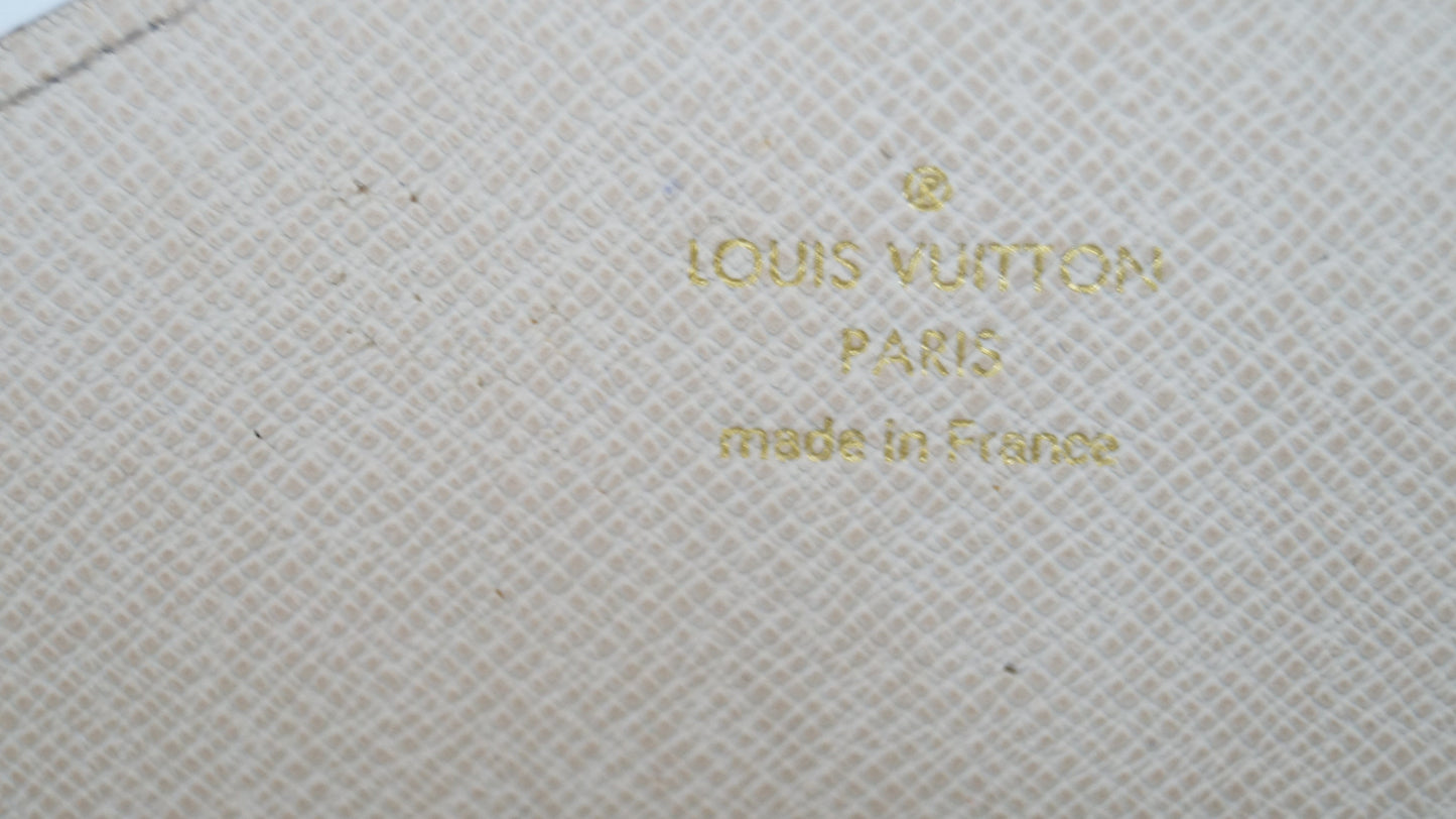 LOUIS VUITTON Josephine Damier Azur Wallet