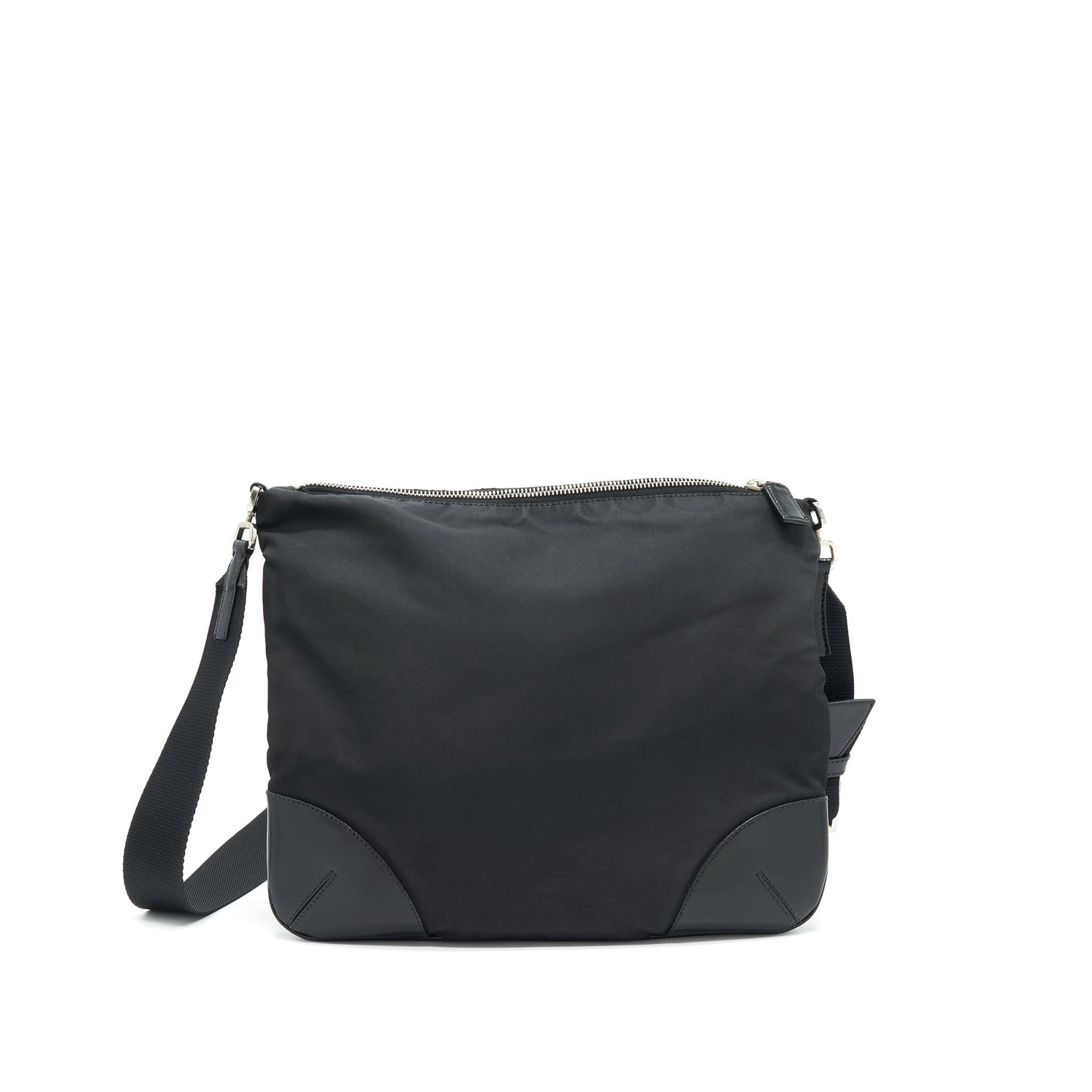 PRADA Nylon Crossbody Purse in Black