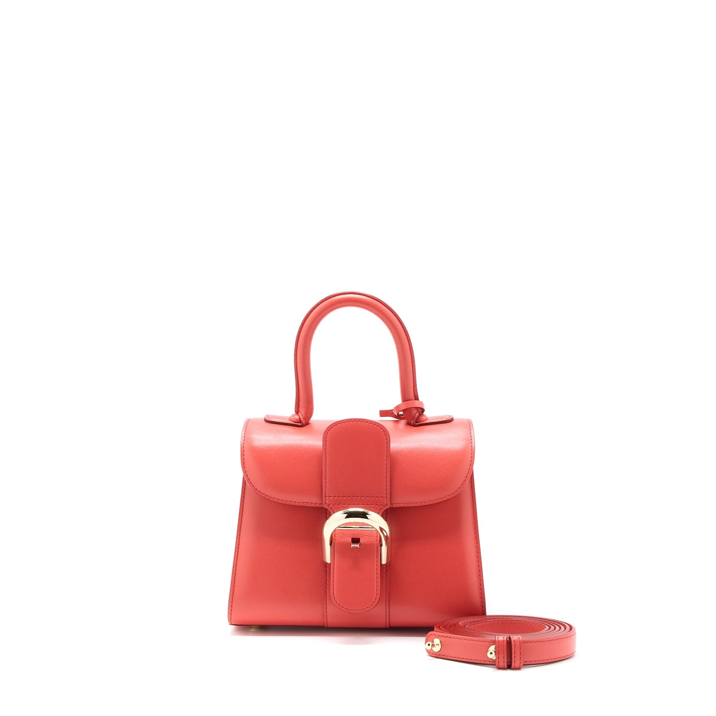Delvaux Mini Brilliant Box Calfskin Sunset