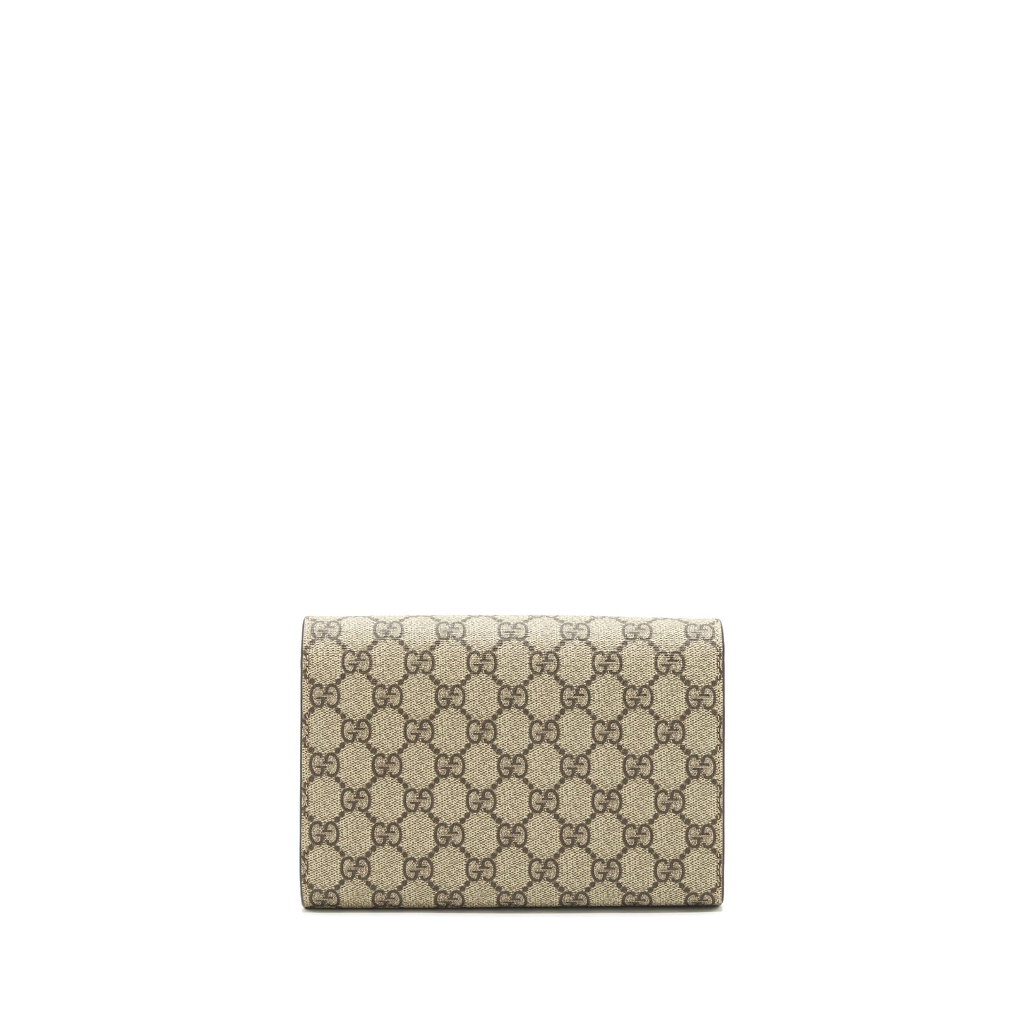 Gucci Dionysus Chain Wallet Beige Supreme Canvas And Leather