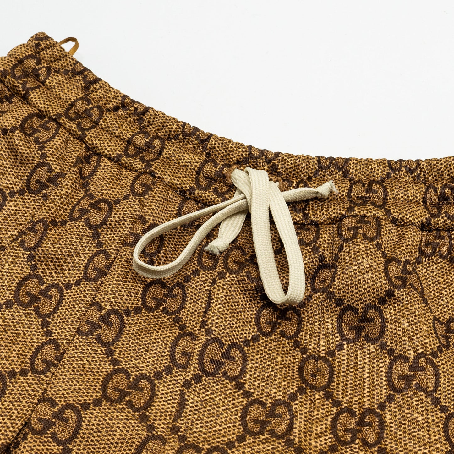 Gucci Logo Print Skirts Polyester / Cotton Brown