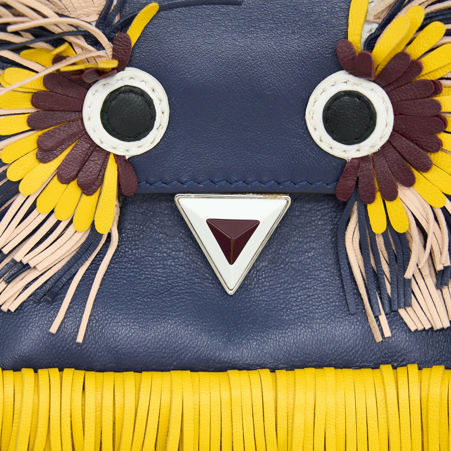 Fendi Mini Monster Crossbody Purse Multicolour