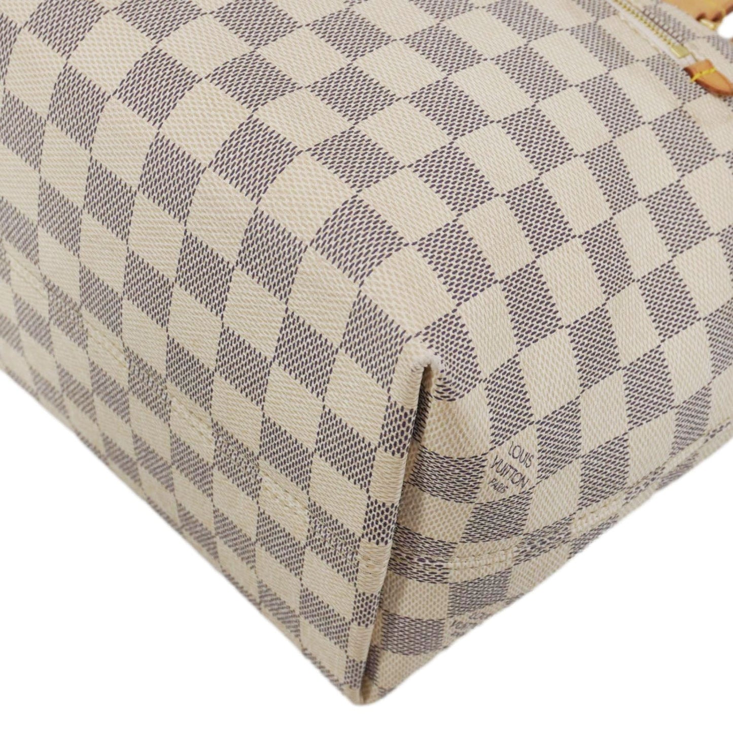 LOUIS VUITTON Iena PM Damier Azur Shoulder Bag White