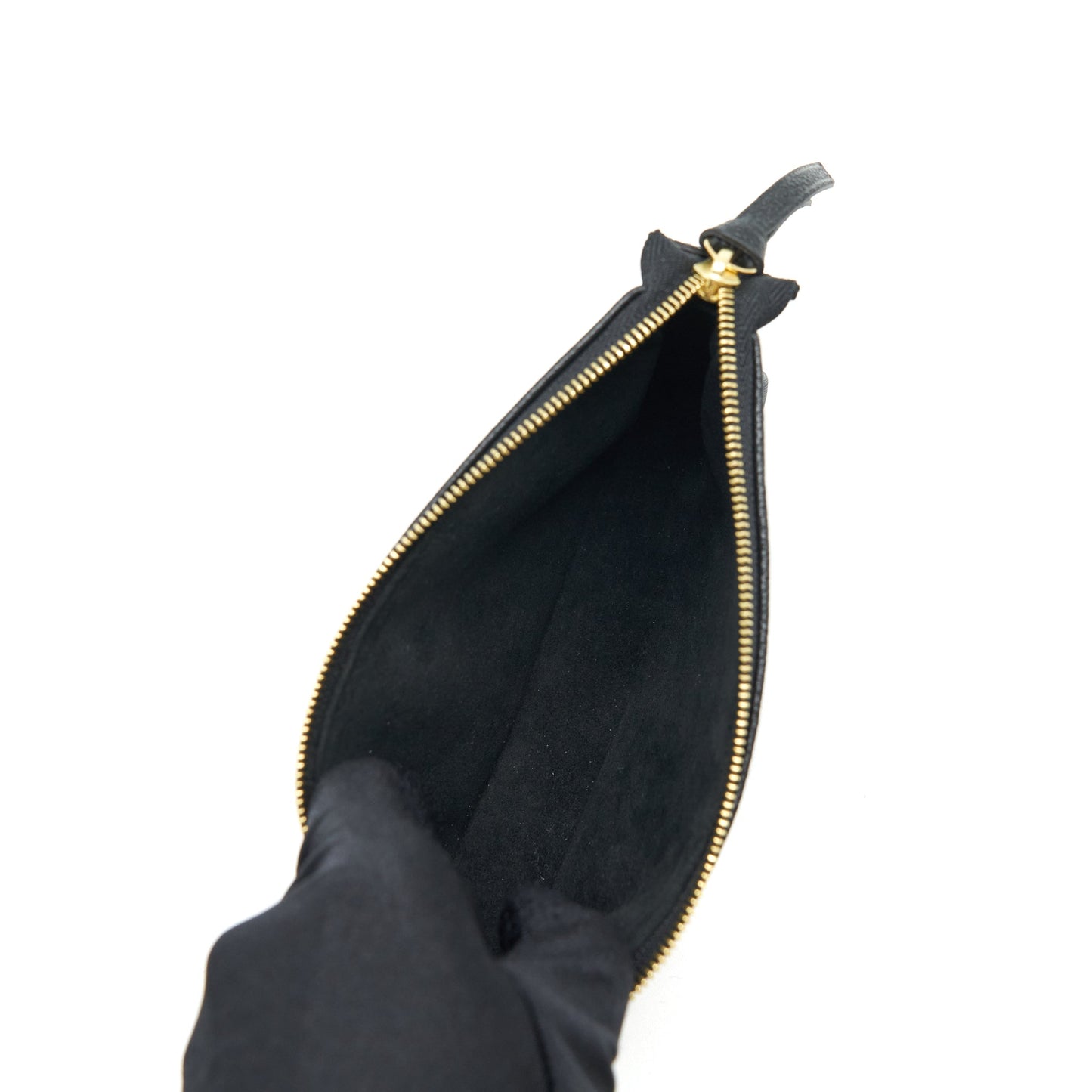 Louis Vuitton Mini Pochette Accessories Bicolour Monogram âem-Reintegration Black